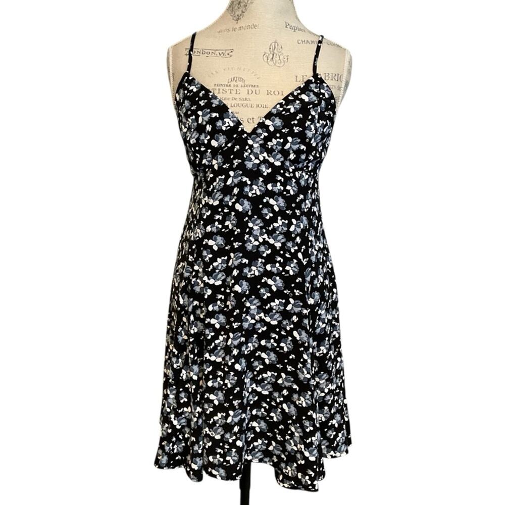 MICHAEL Michael Kors Studded Floral Print Crepe Mini Dress Size 10 NWT